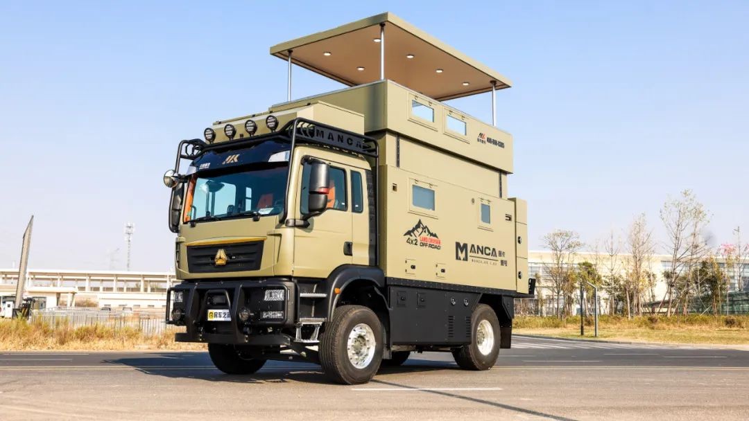 美式家裝的重卡房車-汕德卡壹號(hào)房車